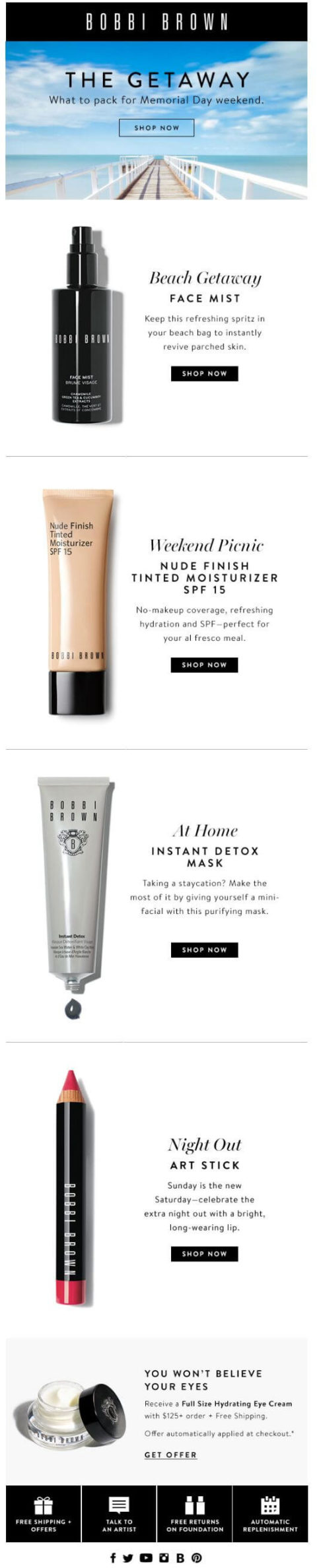 Email design example 04
